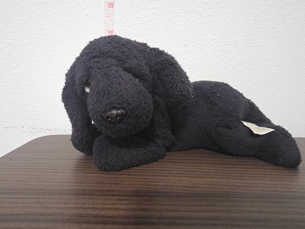 Russ Berrie & Co. Luv Pets "Thoreau" Black Dog Mini Plush